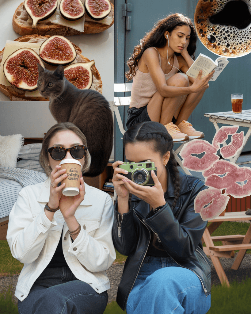 Charming Lifestyle Instagram-Portrait with Figs Delight