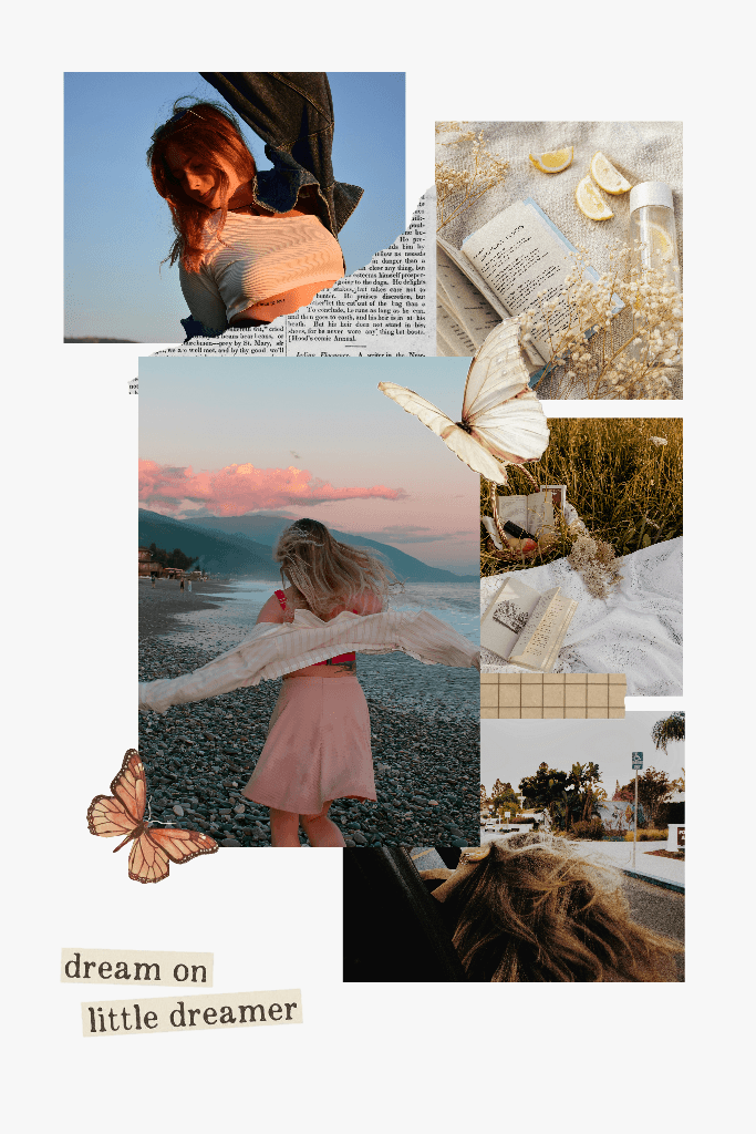Dreamy Collage Pinterest-Pin in Pastel Hues