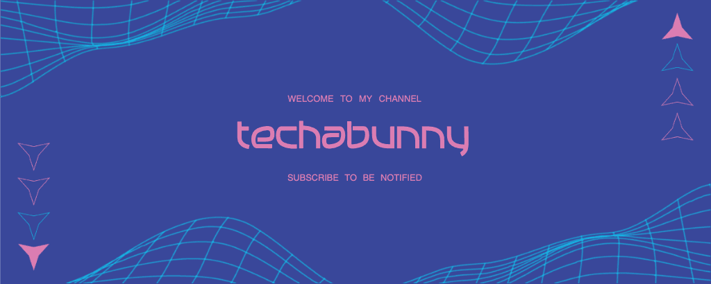 Vibrant Blue YouTube Channel Post Design
