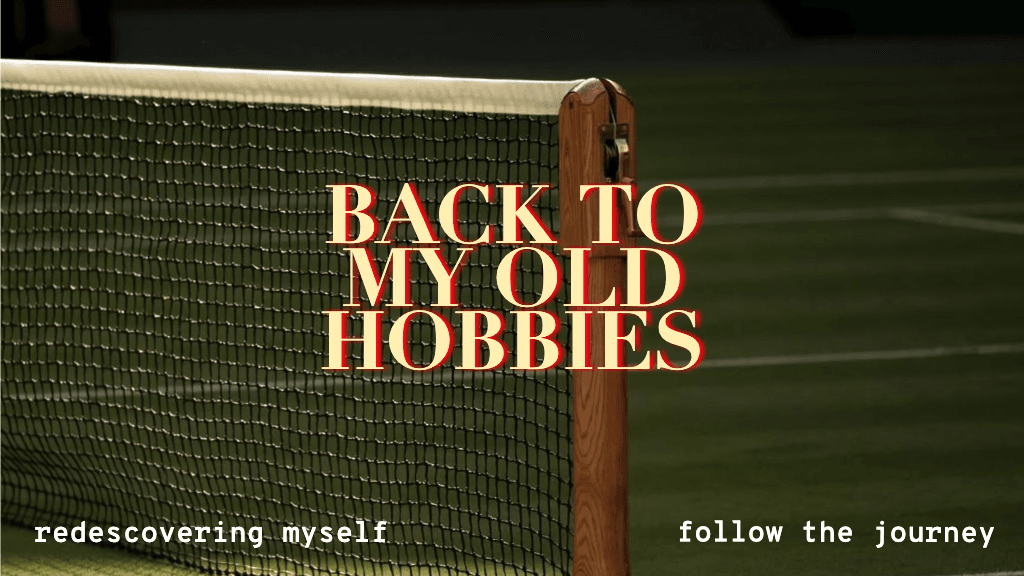 Green YouTube Thumbnail Showcasing Old Hobbies