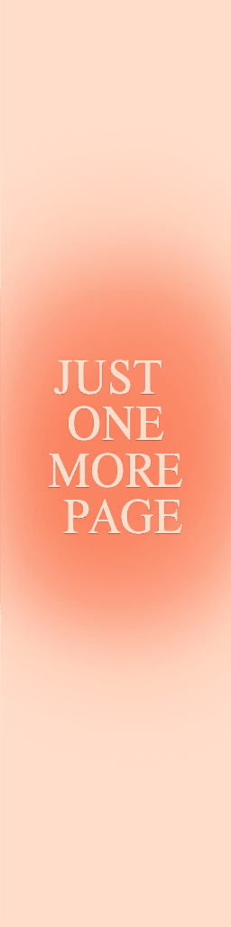 Coral Bliss Book Lover Ad Template