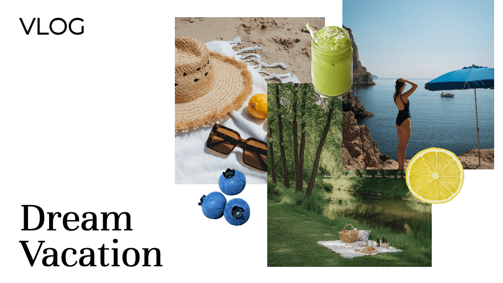 Relaxing Dream Vacation YouTube Thumbnail Template