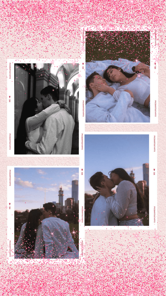 Romantic Pink Instagram Story Collage Template