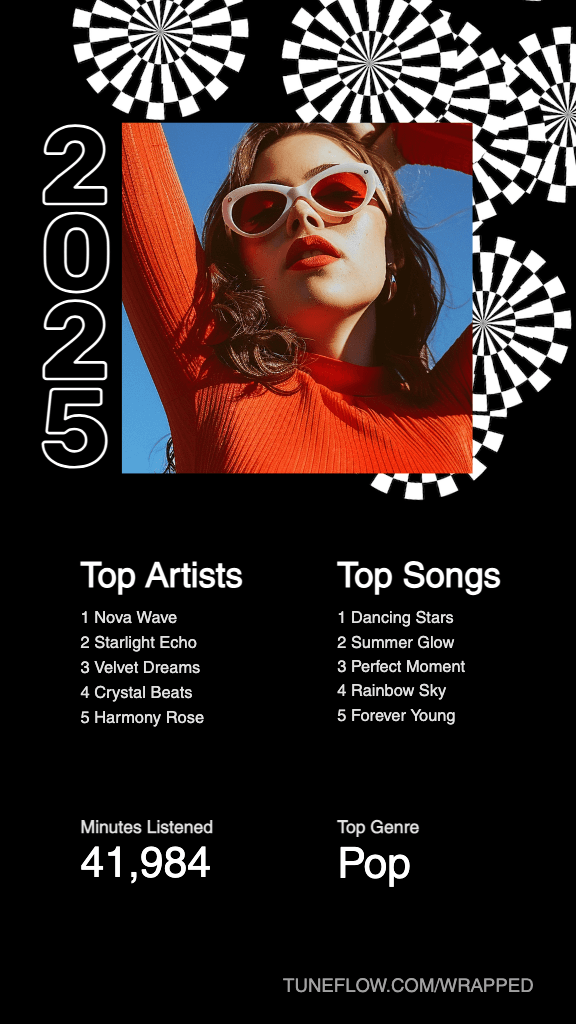 Vibrant Music Highlights Instagram Story Template