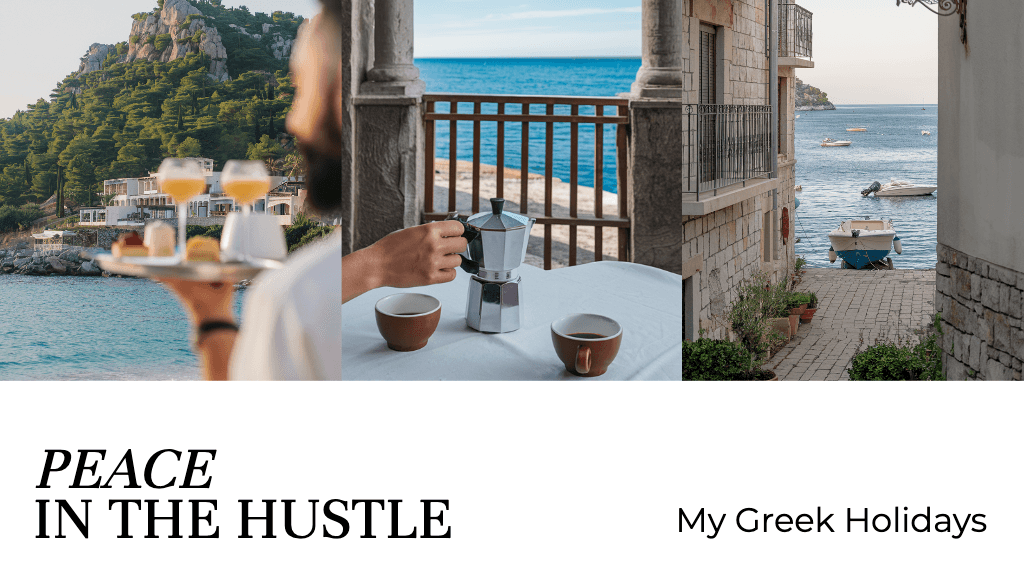 Serene Blue Greek Holiday YouTube Thumbnail