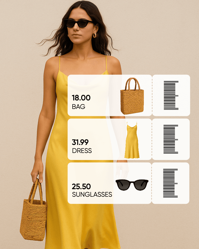 Chic Yellow Instagram Post Fashion Sale