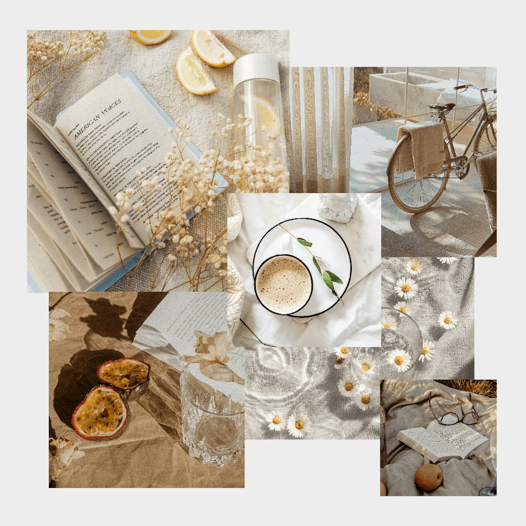 Cozy Instagram-Square in Earthy Tones