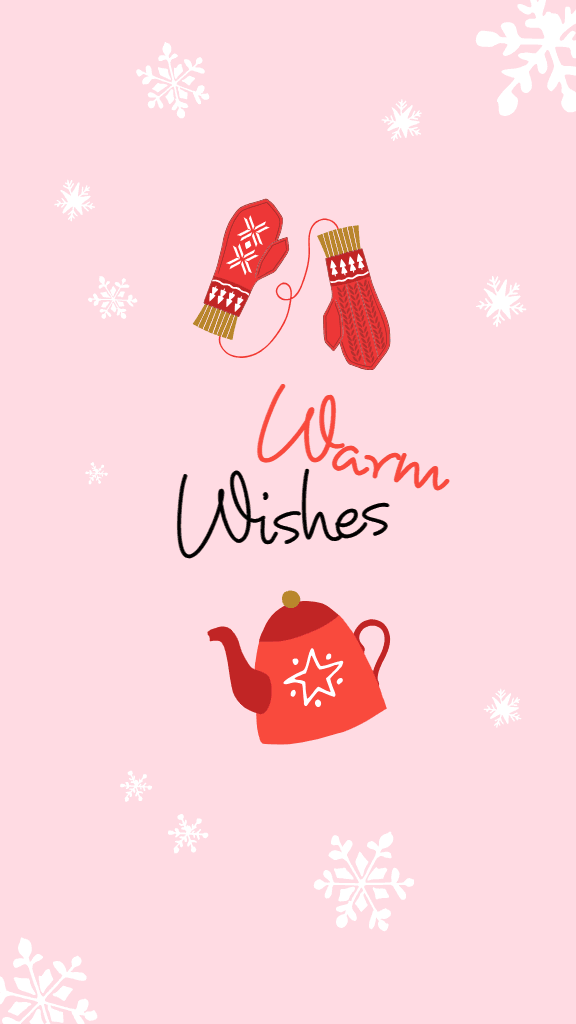 Cozy Winter Warmth Holiday Post Template