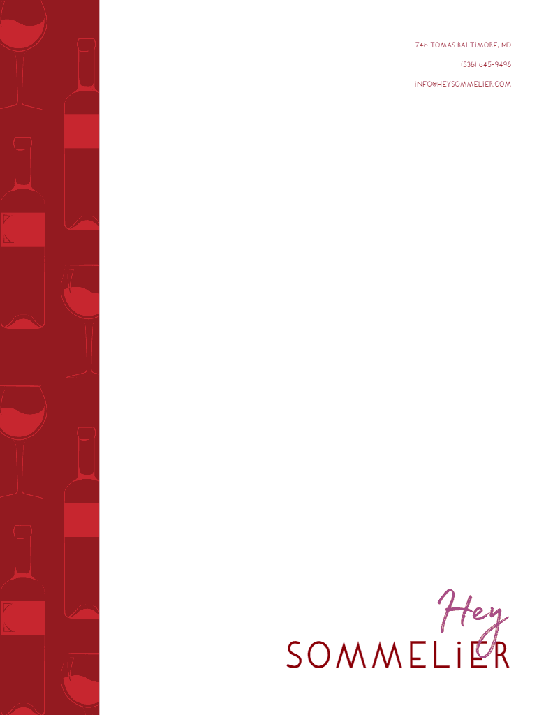 Elegant Red Wine Tasting Event Poster