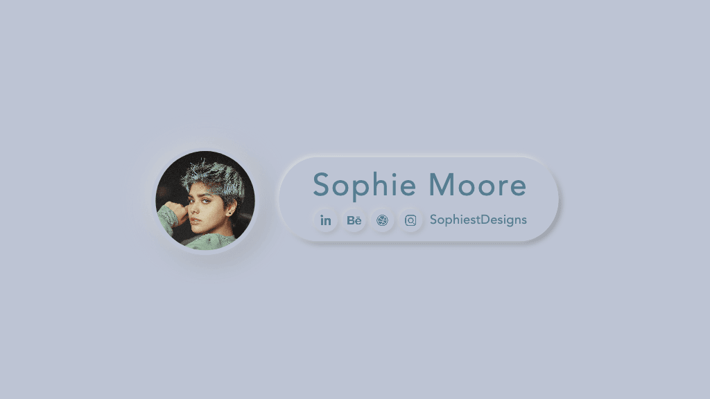 Sleek Blue Designer Social Media Post