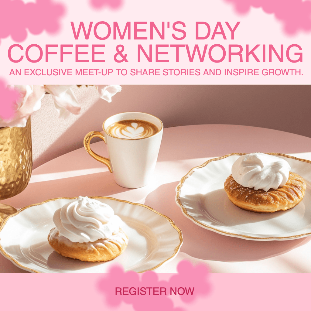Pink Instagram-Square Networking Event Invitation