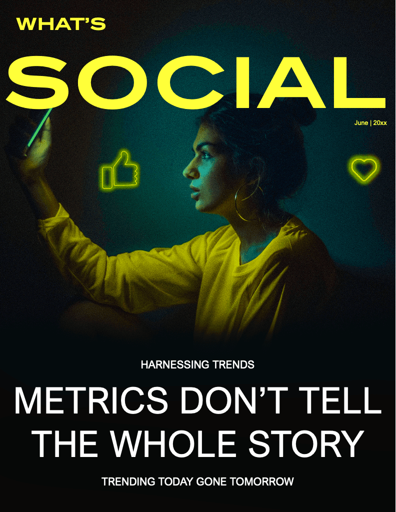 Vibrant Yellow Social Media Poster Design