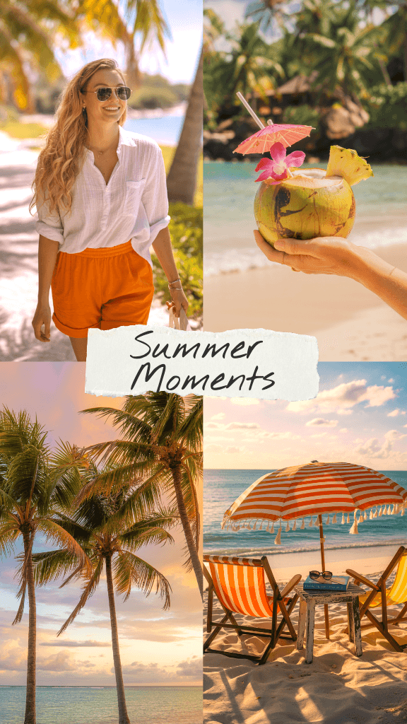 Vibrant Summer Instagram Story Template Inspiration