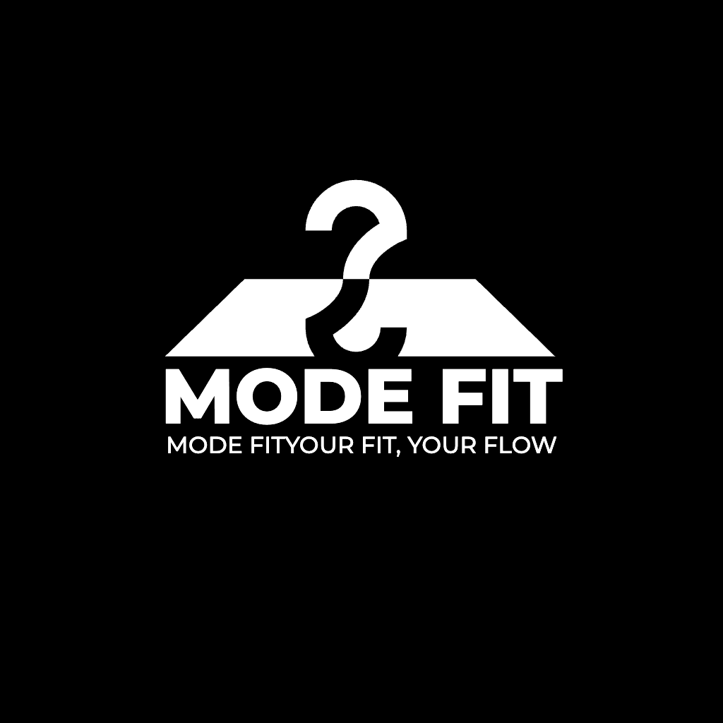 Stylish Black Logo Featuring Mode Fit